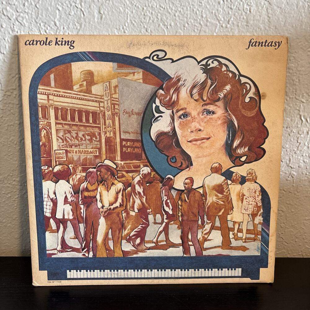 CAROLE KING Fantasy 1973 Vinyl LP Ode Records SP-77018